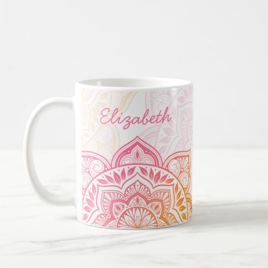 Amaya Mandala 11 oz. Persoonlijke mok (Links)