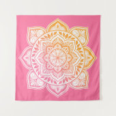 Amaya Mandala Fijne Kunst Tapijt Wandkleed (Voorkant (horizontaal))