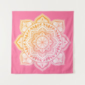 Amaya Mandala Fijne Kunst Tapijt Wandkleed (Voorkant)