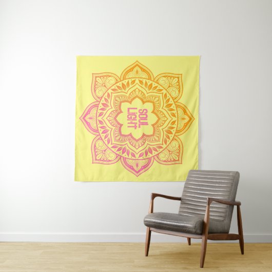 Amaya Mandala Personalized Tapestry Wandkleed (In Situ (horizontaal))