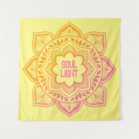 Amaya Mandala Personalized Tapestry Wandkleed (Voorkant)