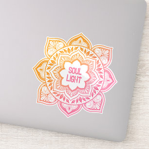 Amaya Mandala Persoonlijke Op-maat-gemaakte Vinyl Sticker