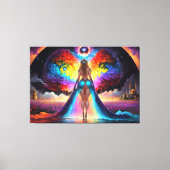 Amaya's Art van Cortical Travel Canvas Afdruk (Voorkant)