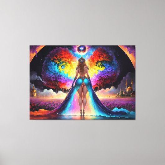 Amaya's Art van Cortical Travel Canvas Afdruk (Voorkant)