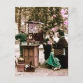 Amazake Merchant in Old Japan  Japans Briefkaart (Voorkant)
