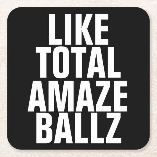 Amaze Ballz Kartonnen Onderzetters (Voorkant)