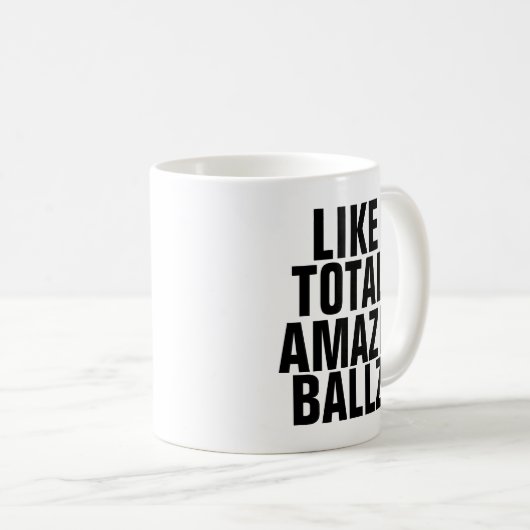 Amaze Ballz Koffiemok (Voorkant rechts)