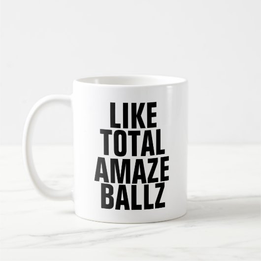 Amaze Ballz Koffiemok (Links)