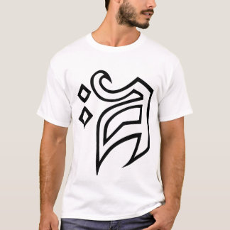AMAZE Logo zwart op wit T-shirt