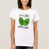 Amaze-mint Funny Mint Leaves Pun T-shirt (Voorkant)