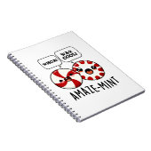 Amaze-mint Grappige Pepermunt Strekking  Notitieboek (Rechterzijde)