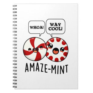 Amaze-mint Grappige Pepermunt Stunt Notitieboek