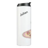 Amazed Boy Illustration Thermosbeker (Gedraaid links)