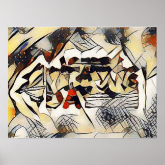 Amazigh Abstracte Art Photo Print