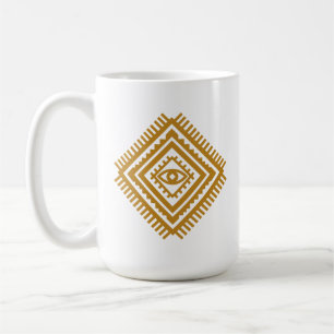 Amazigh Atlas Beschermende Diamant — Berber Stam- Koffiemok