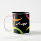Amazigh be free mug tweekleurige koffiemok (Links)