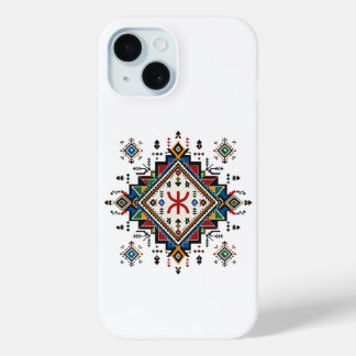 Amazigh Berber Diamant Patroon Hoesje - Colorf