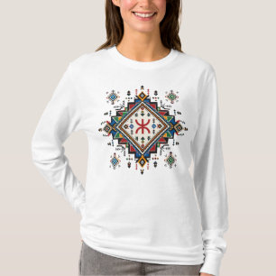 Amazigh Berber T-Shirt, Marokkaans Tifinagh Yaz Sy T-shirt