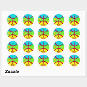 Amazigh Christelijke sticker (Vel)