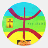 Amazigh Christelijke sticker (Voorkant)