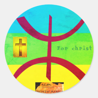 Amazigh Christelijke sticker