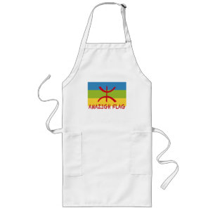 Amazigh flag - berber flag-Drapeau Amazigh Lang Schort
