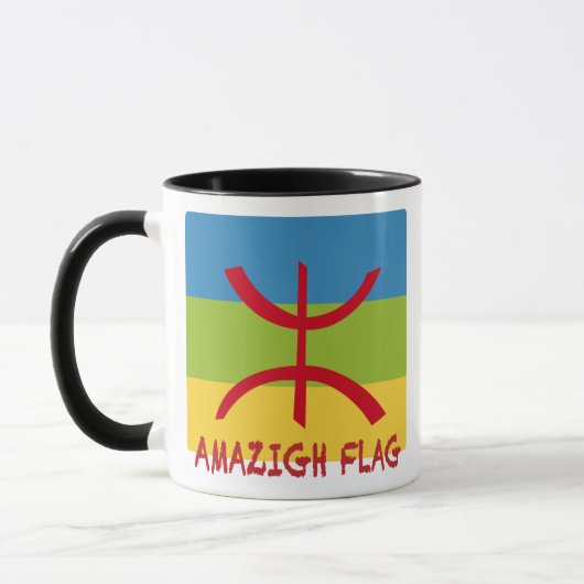 Amazigh flag - berber flag-Drapeau Amazigh Mok (Links)