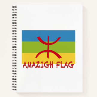 Amazigh flag - berber flag-Drapeau Amazigh Notitieboek