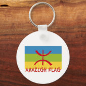 Amazigh flag - berber flag-Drapeau Amazigh Sleutelhanger (Voorkant)