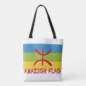 Amazigh flag - berber flag-Drapeau Amazigh Tote Bag (Achterkant)