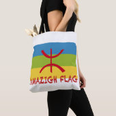 Amazigh flag - berber flag-Drapeau Amazigh Tote Bag (Dichtbij)