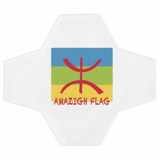 Amazigh flag - berber flag-Drapeau Amazigh Voetbal (Enkel)