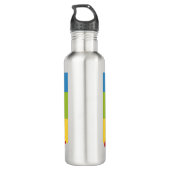 Amazigh flag - berber flag-Drapeau Amazigh Waterfles (Achterkant)