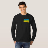 Amazigh Flag Gift Berber Flag Kabyles T-shirt (Voorkant volledig)