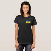 Amazigh Flag Gift Berber Flag Kabyles T-shirt (Voorkant volledig)