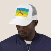 Amazigh Flag Gift Berber Flag Kabyles Trucker Pet (In situ)