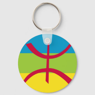 Amazigh Flag Sleutelhanger