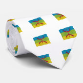 Amazigh Flag Stropdas (Opgerold)