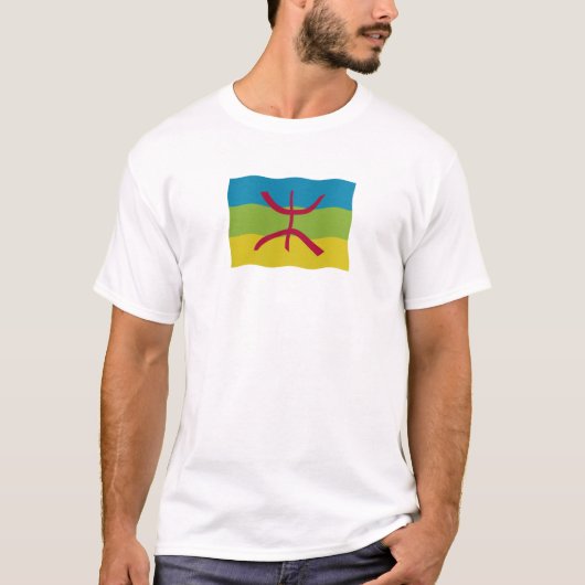 Amazigh Flag T-shirt (Voorkant)