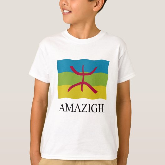 Amazigh Flag T-shirt (Voorkant)