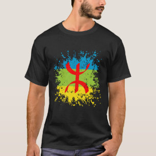 Amazigh Flag, vlag van amazigh, kabyle amazigh ber T-shirt