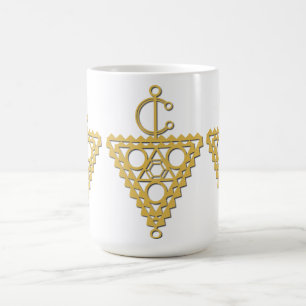 Amazigh gouden sieraden symbool koffiemok
