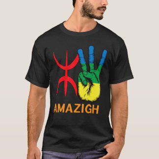 amazigh hand en yaz alphabet  t-shirt