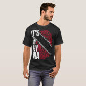 Amazigh in mijn DNA-poel Berber Kabyle Flag Amazig T-shirt (Voorkant volledig)