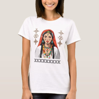 Amazigh Kabyle Berber Tattoo symboliseert tifinagh T-shirt