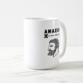 amazigh koning Massinissa Kabyle algerije Marokko Koffiemok (Voorkant rechts)