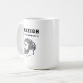 amazigh koning Massinissa Kabyle algerije Marokko Koffiemok (Voorkant links)