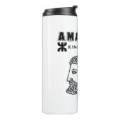 amazigh koning Massinissa Kabyle algerije Marokko Thermosbeker (Gedraaid links)