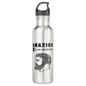 amazigh koning Massinissa Kabyle algerije Marokko Waterfles (Voorkant)