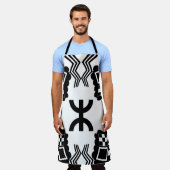 Amazigh Motive Schort (Gedragen)